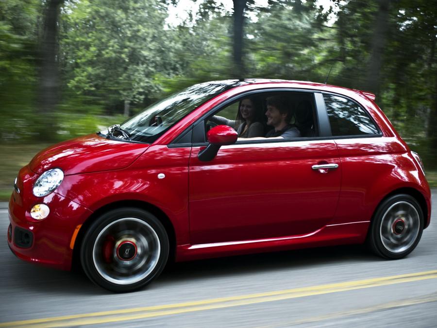  Fiat 500 Sport 2011 года  (US) (фото 14 из 20)